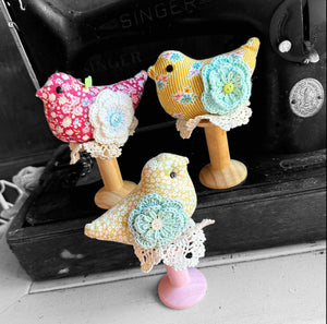 ‘Sewing Bird’ Pincushion Kit